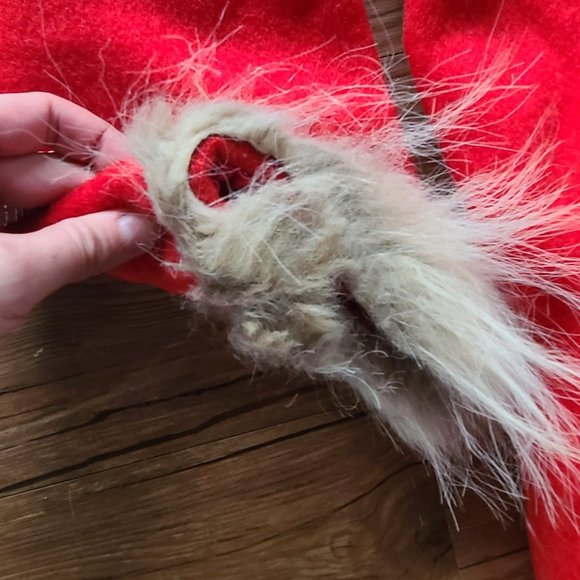 Vintage Canadian handmade wool parka, real fur hood and trim - Picture 3 of 9